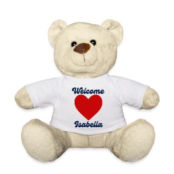 Isabella welcome - Teddy - Weiß - Vorne