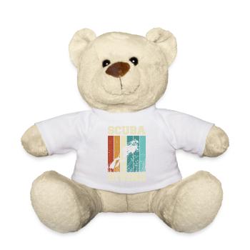 Tauchen, Gerätetauchen, Urlaub Meer Taucher - Teddy - Weiß - Vorne