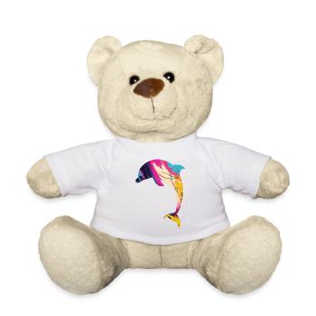Dauphin - Nounours - blanc - Devant