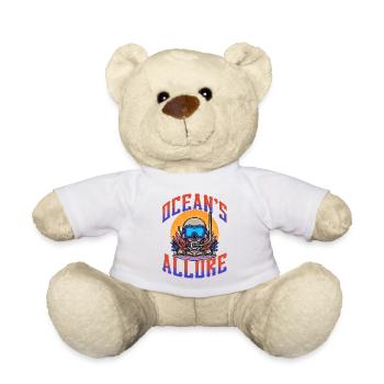 Tauchen, Gerätetauchen, Urlaub Meer Taucher - Teddy - Weiß - Vorne