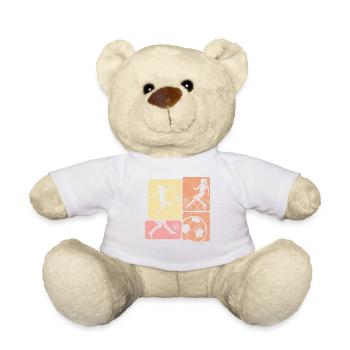 Women's Soccer, Women's Soccer, Women's Soccer - Teddy Bear - white - Front