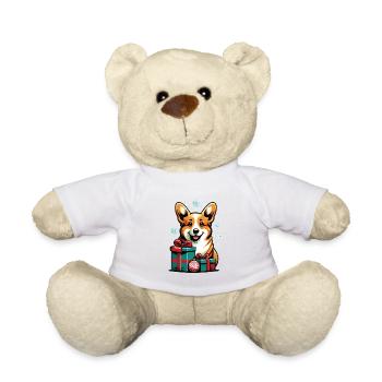 Corgi Corgi Dog Corgi Corgi Welsh Corgi - Teddy Bear - white - Front
