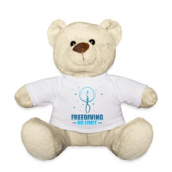 Plongée, Apnée Plongée, Apnée No Limit Apnée Apnée - Nounours - blanc - Devant