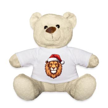 Noël Lion - Nounours - blanc - Devant