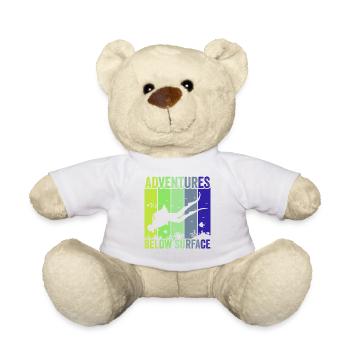 Plongée sous-marine, Plongée sous-marine, Vacances en mer - Nounours - blanc - Devant
