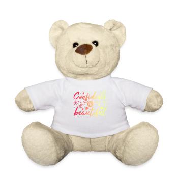 Be you! Selbstvertrauen, positiv Denken Motivation - Teddy - Weiß - Vorne