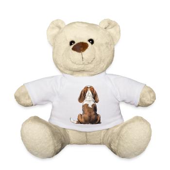 Basset Hund - Teddy - Weiß - Vorne