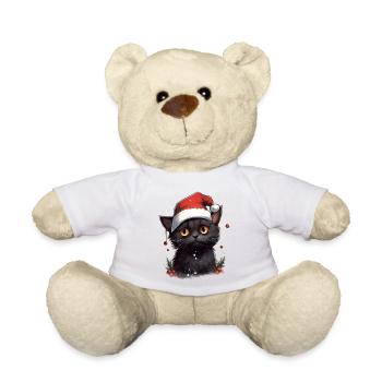 Schnurrbart-Wünsche - Teddy - Weiß - Vorne