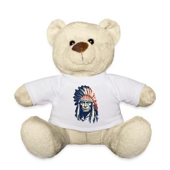 Indianer Federschmuck Native Spirit - Nounours - blanc - Devant