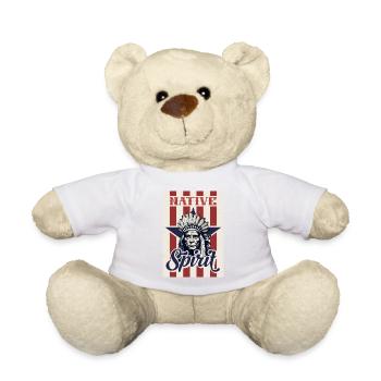 Indianer Federschmuck Native Spirit - Nounours - blanc - Devant