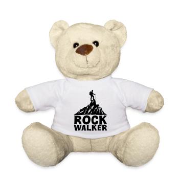 Rock Walker [Black] - Teddy Bear - white - Front