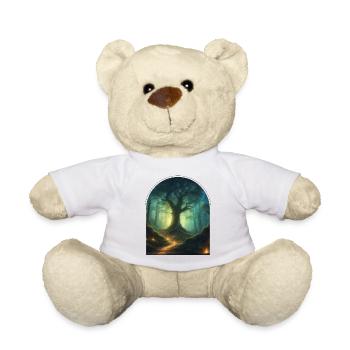 Mystischer Baum 1 - Teddy - Weiß - Vorne