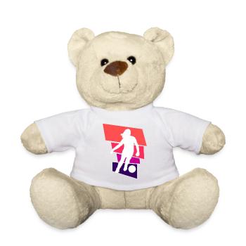 Frauenfußball, Fußball Frauen Soccer Damenfußball - Teddy - Weiß - Vorne