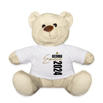 Examen 2024 bestanden - Teddy - Weiß - Vorne