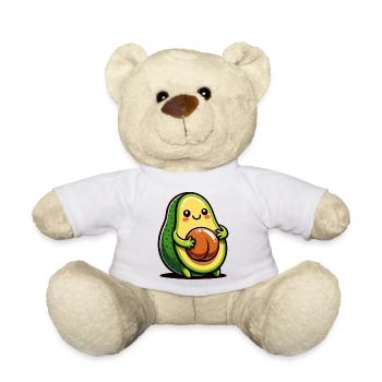 Ventre rampant d’avocat - Nounours - blanc - Devant
