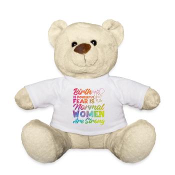 LD Labour And Delivery Nurse - Teddy Bear - white - Front