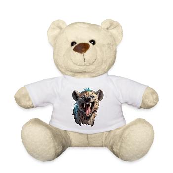 Hyena / Africa / Safrai / Zoo / Wildis / Animal - Teddy Bear - white - Front