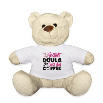 Doula Birth Worker Coffee Instant - Teddy - Weiß - Vorne