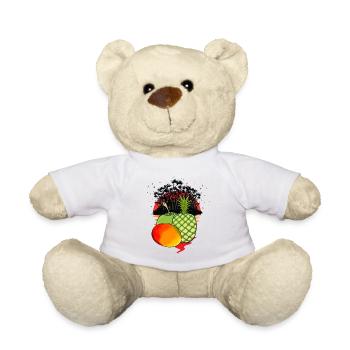 Caribbean, Island, Fruits, Fruits, Vitamins, Summer, Food - Teddy Bear - white - Front