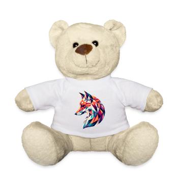 Fox vector - Teddy Bear - white - Front