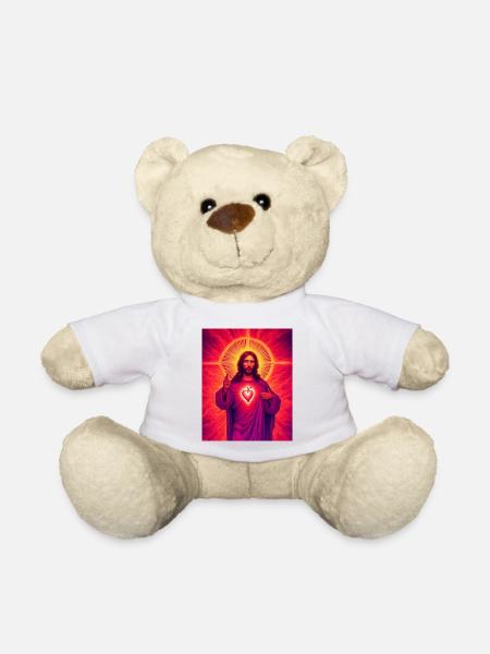 Jesus - Nounours - blanc