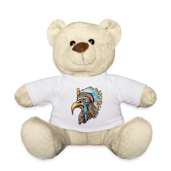 Egypte / Pharaon / Momies / Hiéroglyphes / Sphinx - Nounours - blanc - Devant