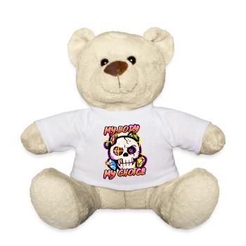 MyBodyMyChoice - Teddy Bear - white - Front