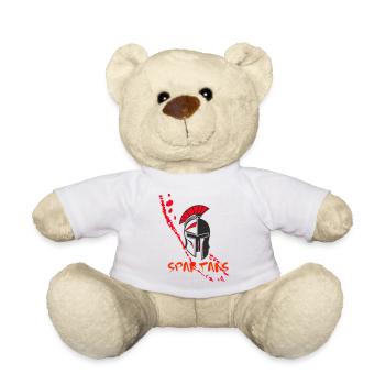 Helm Sparta und Blut 6 - Teddy - Weiß - Vorne