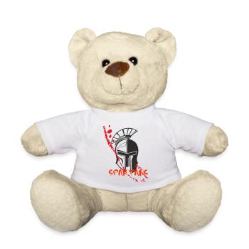 Helm Sparta und Blut 7 - Teddy - Weiß - Vorne