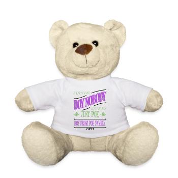 quote birthday art comics book humor book keeper - Teddy Bear - white - Front