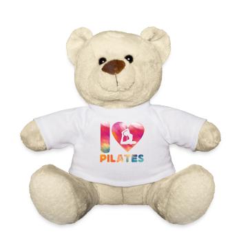 Pilates Instructor Teacher Heart - Teddy - Weiß - Vorne