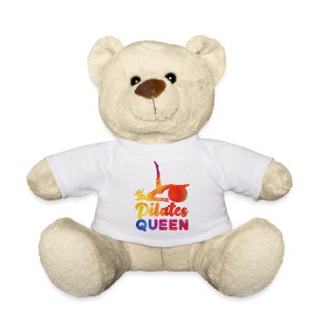 Pilates Instructor Teacher Queen - Teddy - Weiß - Vorne