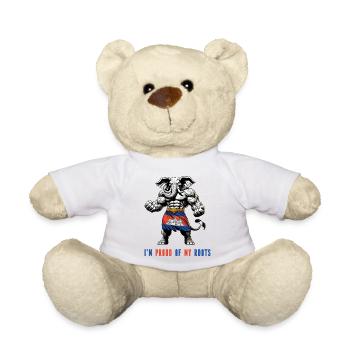 Je suis fier de mes itinéraires au Cambodge - Nounours - blanc - Devant