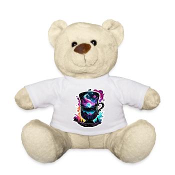 Silhouette / Forest / Portrait / Trees / Mug - Teddy Bear - white - Front