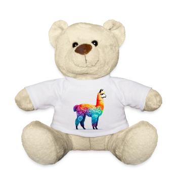 Alpaca - Teddy Bear - white - Front