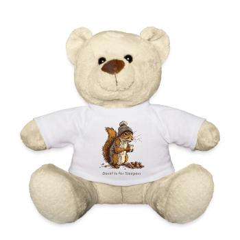 Glace décaféinée pour dormeurs - Nounours - blanc - Devant