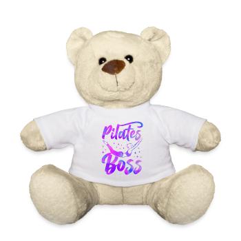Instructeur de Pilates Professeur de Pilates - Nounours - blanc - Devant