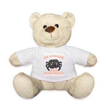 Tarantula Terrarium Amphibian Spider - Teddy Bear - white - Front