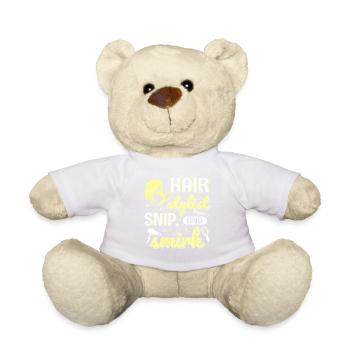 Coiffeur Coiffeur Coiffeur Coiffeur - Nounours - blanc - Devant