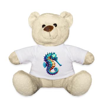 Seepferdchen - Teddy - Weiß - Vorne