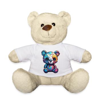 Teddy Bear / Cuddly Toy / Stuffed Animal / Gift Idea - Teddy Bear - white - Front