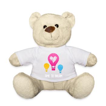 Vol en montgolfière Sky I Gift - Nounours - blanc - Devant