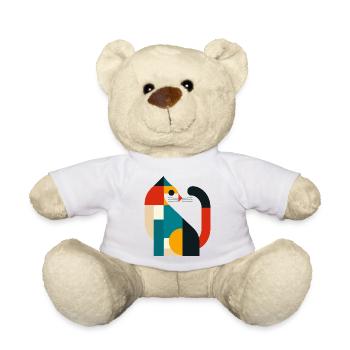 bauhaus katze - Teddy - Weiß - Vorne