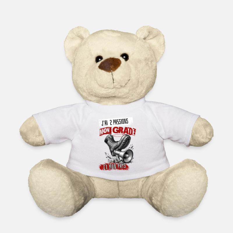"Grade and Country" for Enthusiasts - Teddy Bear - white