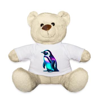 Aurora Borealis Pinguin - Teddy - Weiß - Vorne