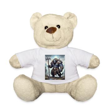 Une bête monstrueuse et monstrueuse, un buffle d’eau - Nounours - blanc - Devant