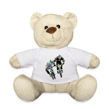 BMX - Teddy Bear - white - Front