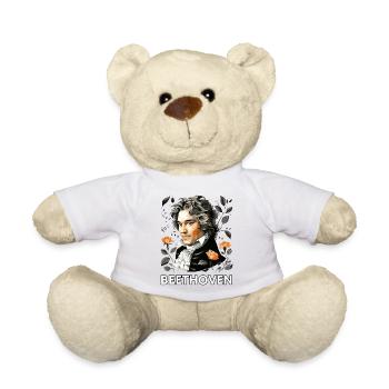 Ludwig van Beethoven - Teddy - Weiß - Vorne