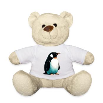 Pinguin - Teddy - Weiß - Vorne