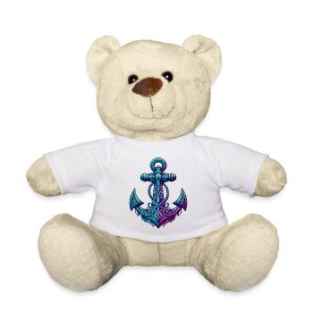An Anchor - Teddy Bear - white - Front